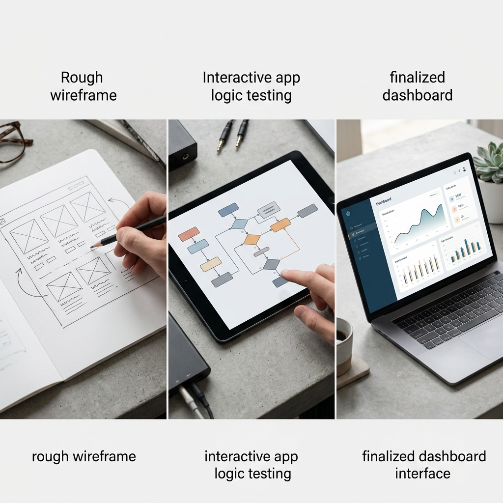 Premium visual comparing qualitative literary analysis on one side with quantitative mathematical data modeling on the other.